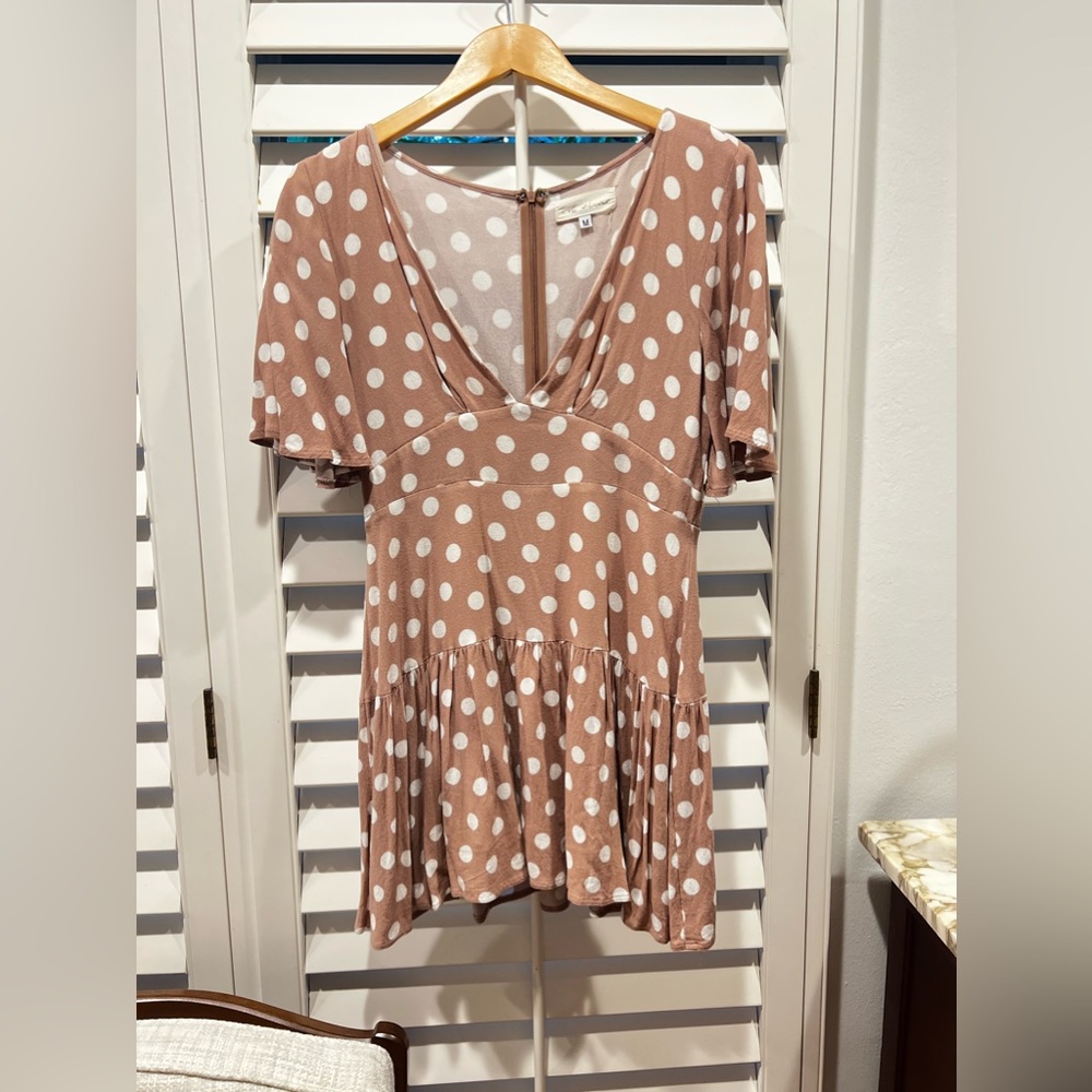 Lost in Lunar Polka Dot Dress